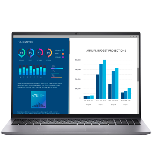 Dell Vostro 5640, 16" FHD+ (1920x1200), Intel Core 5 120U (12MB, 5.0GHz), 16GB (2x8GB) DDR5, M.2 1TB PCIe, Intel Graphics, WiFi, BT, HDMI, USB-C (DP/PD), 2xUSB-A, RJ-45, FHD Cam, Mic, Backlit kb, Win11Pro, 3Y PS NBD