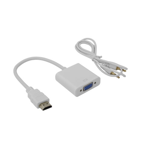 ADAPTER HDMI Muški  -> VGA Ženski + Audio