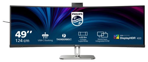 Philips 49" 49B2U6903CH, 2xHDMI, TB, RJ45, KVM, 5K