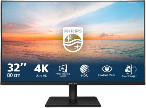 Philips 31,5" VA 32E1N1800LA, 4K, 2xHDMI, DP, zvuč